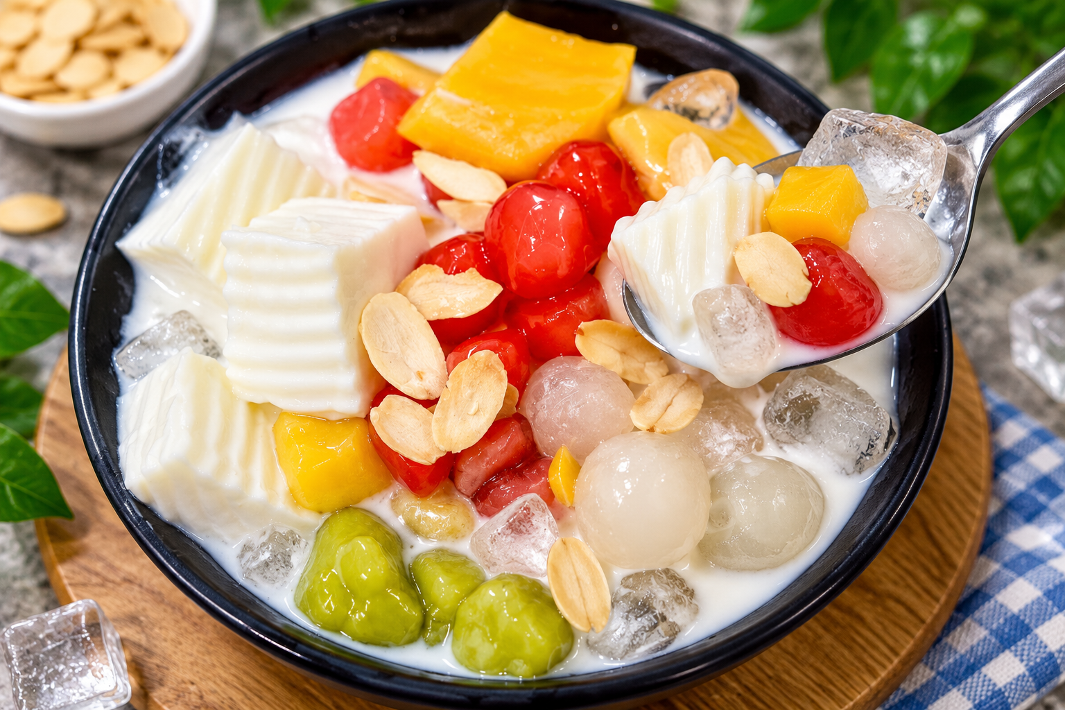 Một phần chè khúc bạch mát lạnh tại Vũng Tàu